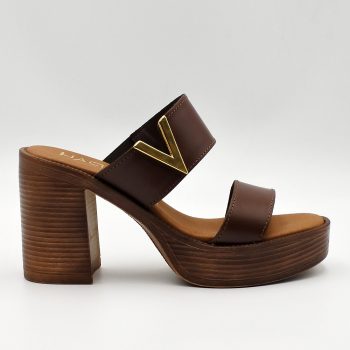 ΓΥΝΑΙΚΕΙΑ ~Mules Platform V Leather~
