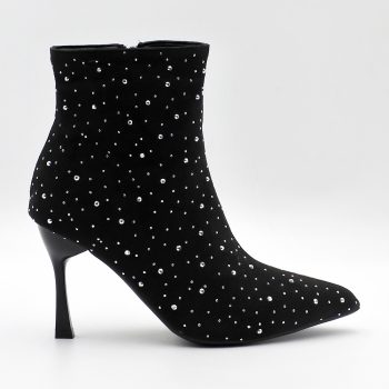 ΓΥΝΑΙΚΕΙΟ ΜΠΟΤΑΚΙ ~Pointy Stiletto Strass High Heel~