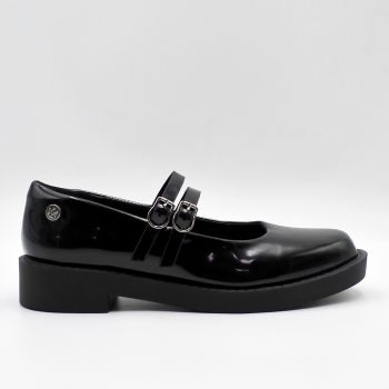 ΓΥΝΑΙΚΕΙΟ CASUAL ~Chunky Loafers Straps Black~